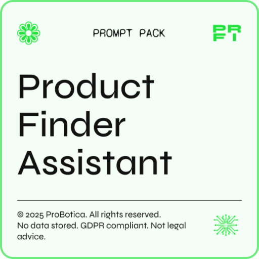 Product Finder Assistant