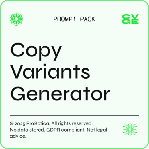 Copy Variants Generator